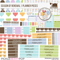 Season of Renewal | Planner Booster | Planner Pieces
