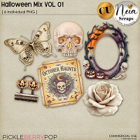 Halloween Mix VOL01 - CU - by Neia Scraps