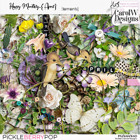 Happy Monthly-{April} Elements