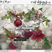 Noel Magic Clusters by et designs