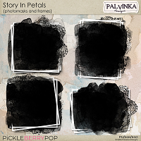 Story In Petals Photomasks and Frames