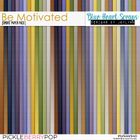 Be Motivated Ombre Paper Pack