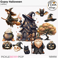 Gypsy Halloween - Extras - by Neia Scraps