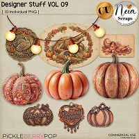 Designer Stuff - VOL 09 - CU - by Neia Scraps