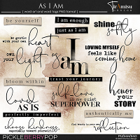 As I Am ~ Word Art  