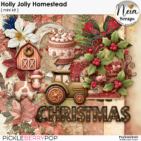 Holly Jolly Homestead - Mini Kit - by Neia Scraps