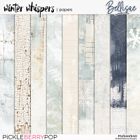 WINTER WHISPERS | papers by Bellisae
