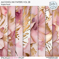 CU Alcohol Ink Papers Vol 28 by Ilonka's Designs
