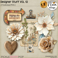 Designer Stuff - VOL 12 - CU - by Neia Scraps