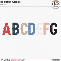 Beautiful Chaos - Alpha - by Neia Scraps