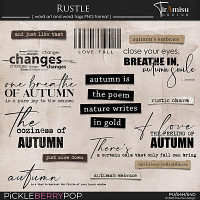 Rustle ~ Word Art