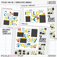 Titled 45-46 | Templates Bundle (FWP)