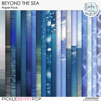 Beyond The Sea Paper Pack by Ilonka's Designs 