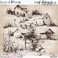 Season of Blessings Sketches by et designs