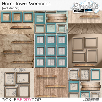 Hometown Memories (wall decors) by Simplette