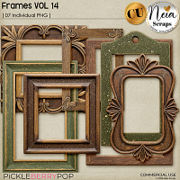 Frames VOL14 - CU - by Neia Scraps