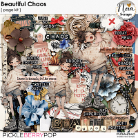 Beautiful Chaos - Page Kit - by Neia Scraps