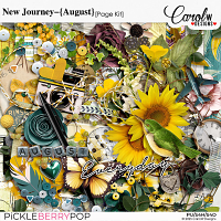 New Journey-{August}-Page Kit