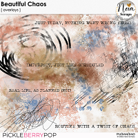 Beautiful Chaos - Overlays - by Neia Scraps