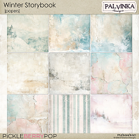 Winter Storybook Papers