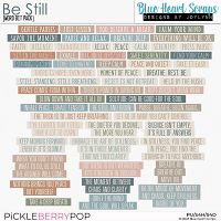 Be Still Word Bits Pack