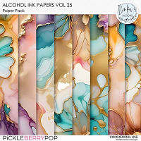 CU Alcohol Ink Papers Vol 25 by Ilonka's Designs