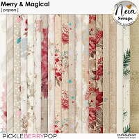 Merry & Magical - Papers - by Neia Scraps