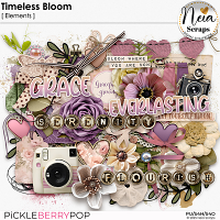 Timeless Bloom - Elements - by Neia Scraps