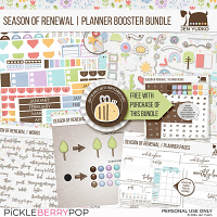 Season of Renewal | Planner Booster Bundle