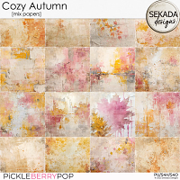 Cozy Autumn [mix papers] by Sekada Designs