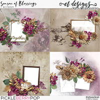 Season of Blessings Quickpages by et designs