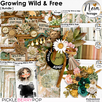 Growing Wild & Free - Bundle - by Neia Scraps