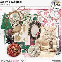 Merry & Magical - Artsy Bits - by Neia Scraps