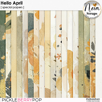 Hello April - Special Papers - by Neia Scraps