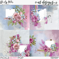 Daily Notes Quick Pages by et designs