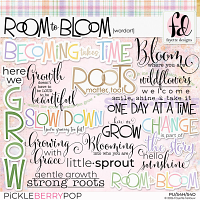 Room to Bloom: WordArt