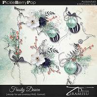 Frosty Dawn ~ ready for use overlays by Tiramisu design 
