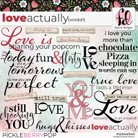 Love Actually: WordArt
