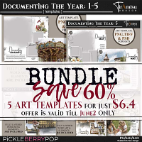 Documenting The Year Template: Bundle