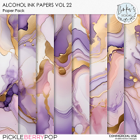 CU Alcohol Ink Papers Vol 22 by Ilonka's Designs