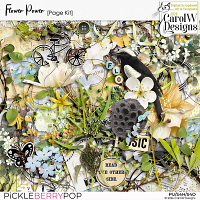 Flower Power Page Kit