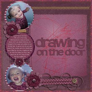Drawing On The Door