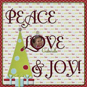 Peace Love & Joy