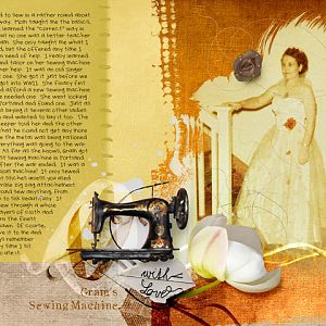 gram's sewing machine