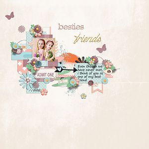 Kit & Template Digital Besties  by Two Tiny Turtles, Amanda Yi Designs,