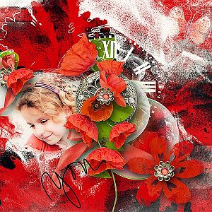 Pompous Poppies  by PST Designs