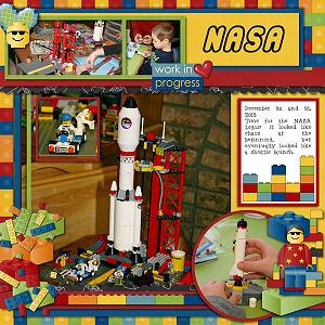 NASA Lego construction