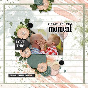 LorieM Designs - Love this magic Moment / Happiness lives here Sketch TP1