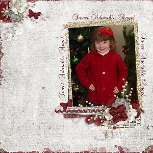 Sweet Adorable Angel-Winter Sparkle Kit