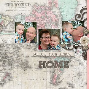 Sherry Ferguson - Follow your arrow / LorieM Designs - Sketch Templates C51